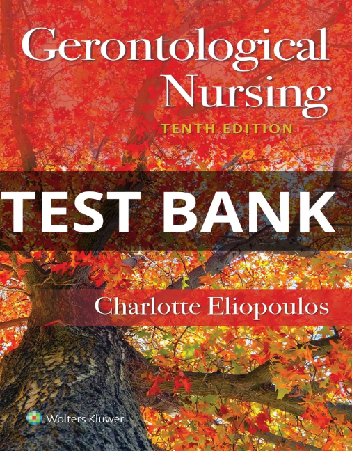 test bank for gerontological nursing