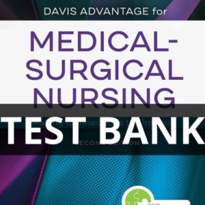 davis advantage for medical-surgical nursing test bank