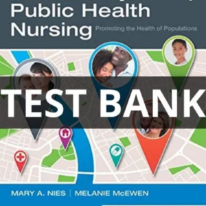 Community Public Health Nursing test bank