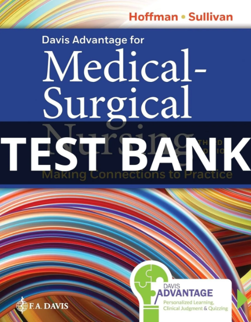 Davis Advantage for Medical-Surgical Nursing test bank