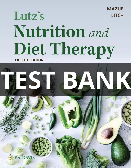 lutz nutrition and diet therapy test bank