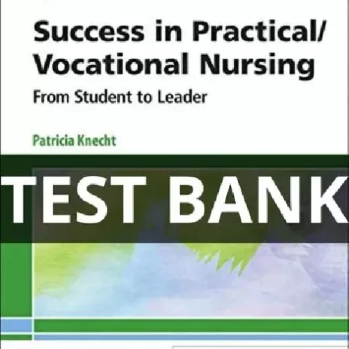 success in practical vocational nursing test bank