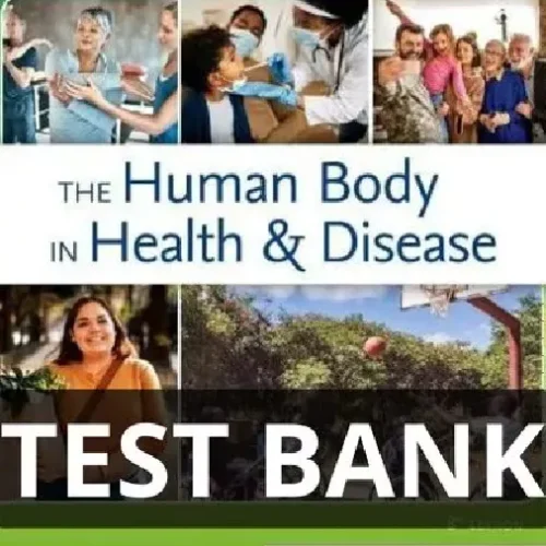 the human body in health and disease test bank
