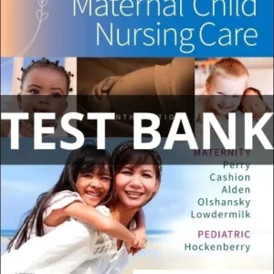 maternal child nursing care 7th edition test bank