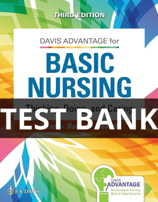 davis advantage for basic nursing test bank