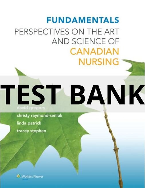 canadian fundamentals of nursing test bank​