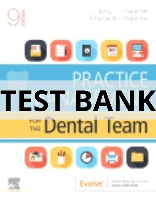 practice management for the dental team chapter 10 test​