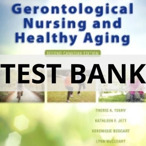 ebersole and hess gerontological nursing test bank