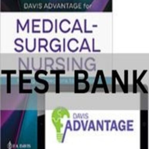 medical surgical nursing making connections to practice test bank​