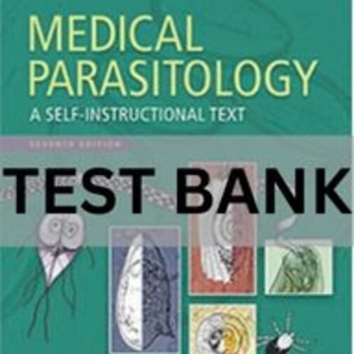 medical parasitology a self-instructional test bank​