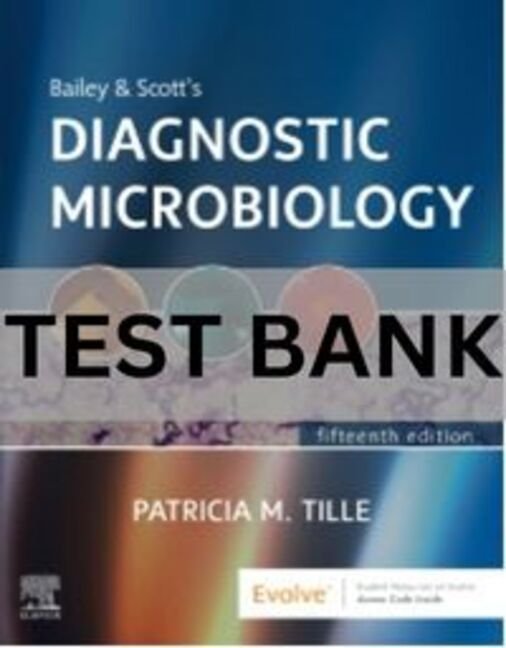 diagnostic microbiology test bank​