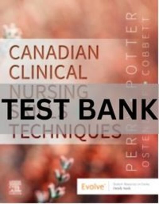 clinical nursing skills and techniques test bank​
