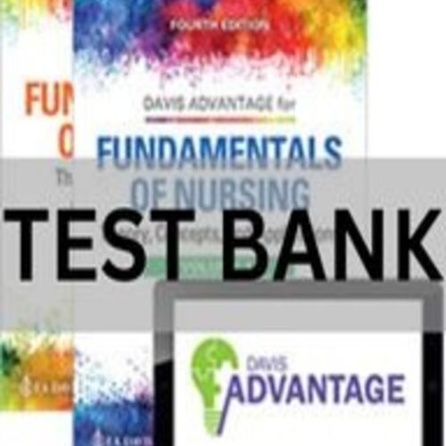 davis advantage for fundamentals of nursing test bank​