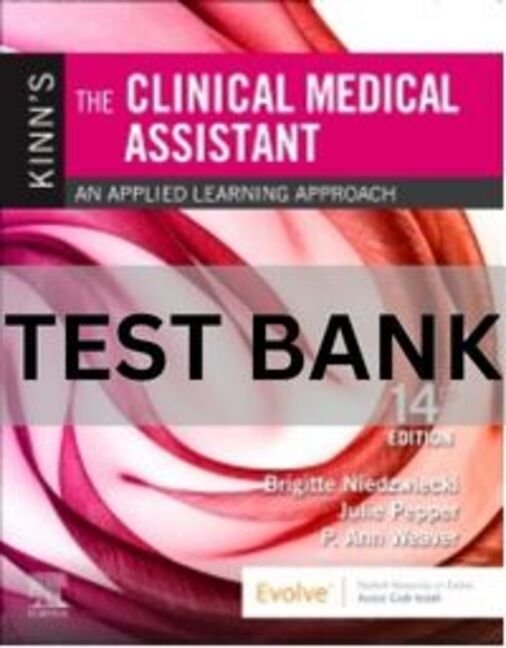 clinical medical assistant test bank​