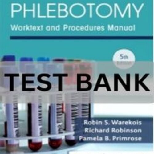 phlebotomy test bank​