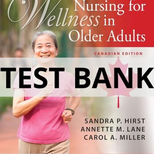 miller's nursing for wellness in older adults test bank​