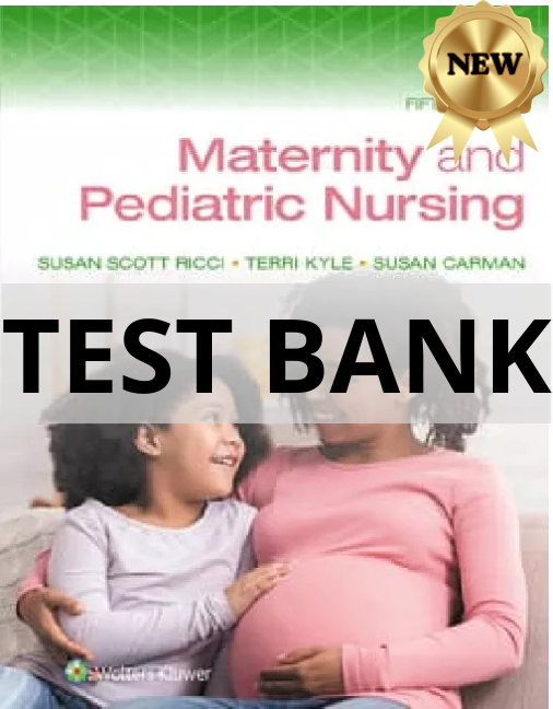 Maternity and Pediatric Nursing